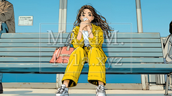 咳き込んでいる体調の悪そうな若い女性 | 6532184-7199