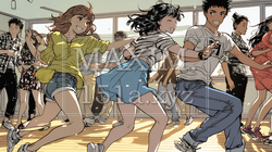 ダンスの練習をしている若者たち｜6138831-10683