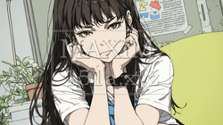 「つまんないの」と不貞腐れている制服を着た女子高生 | 6644027-14460