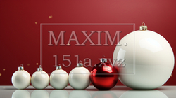 メリークリスマス：ミニマルアート（Minimalism）的表現の背景画像