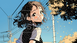 未来に向かって歩き出す女子高生 | 6683259-15082