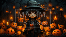 本格的なハロウィン仮装をしている子供 | 669740-18612
