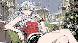 女性のサンタクロース（サンタのコスプレイヤー） | 6884402-12714