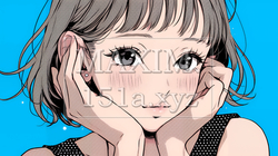 楽：リラックスした顔をしている若い女性 | 6895263-5692