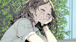 「うふふ」と微笑んでいる若い女性 | 6903866-12881