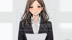 書類を確認するビジネスウーマン | 6952715-13153