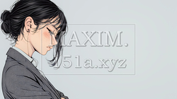 ミスやトラブルを反省して謝る若い女性｜申し訳なさそうな表情のビジネスイメージイラスト | 7043957-17158