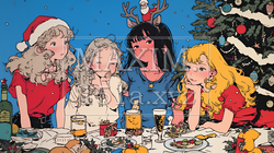 若者たちのクリスマスパーティ