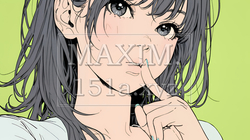 指を唇に当てて「シーShh」というジェスチャーをしている女性 | 7108459-13214