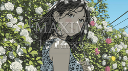 バラ園を散策している若い女性 | 7118067-11087