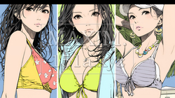ビーチリゾートを満喫する若い女友達たち | 7131548-9404