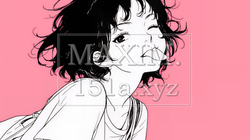 舌を出して陽気におどけている若い女性（シンプルな色使い） | 7165239-11312