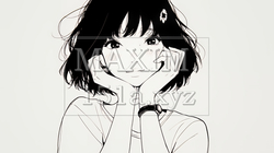 満面の笑みでYesと言っている若い女性（シンプルな色使い） | 7237711-11635