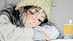 ため息をつく若い女性 | 7281985-15841