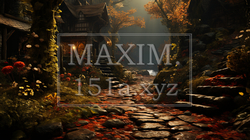 ファンタジーの世界を思わせる秋の風景、まるでゲームの舞台のようなファンタジックな雰囲気 | 7362611-19020