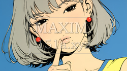 指を唇に当てて「シーShh」というジェスチャーをしている女性 | 7364327-13201