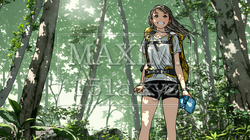 初夏の森でトレッキングを楽しむ若い女性｜新緑とアウトドアの爽やかなライフスタイル | 739533-17572