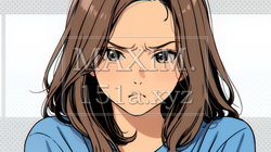 嫌悪の表情を浮かべている若い女性 | 7455070-13967