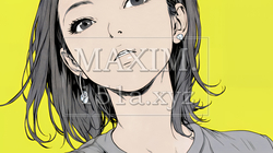 疑問や心配事、不快感、不満などを感じを感じて眉を潜めている若い女性 | 7535195-14688