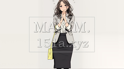 ミスやトラブルを反省して謝る若い女性｜申し訳なさそうな表情のビジネスイメージイラスト | 7577292-17162