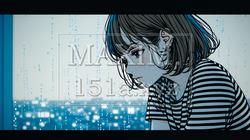 思案・反省・諦め；窓から流れ落ちる雨粒を見つめる若い女性 | 7584235-15314