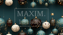 クリスマスオーナメントの連続パターン | 7712585-2539