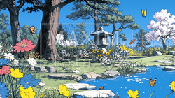 早春の日本庭園 | 7794972-7873