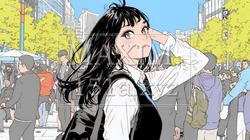 ビジネスフェアに参加しているビジネスウーマン | 780377-13335