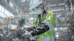 設備点検をする作業員 | 7818969-7486