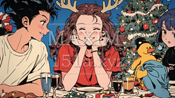 若者たちのクリスマスパーティ | 7956150-6690