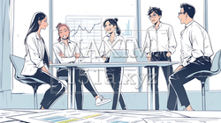 社内の打合せ・会議・ミーティング｜7969587-5510