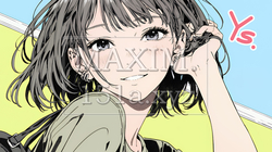 満面の笑みでYesと言っている若い女性 | 8048729-11655