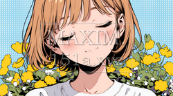 嬉しくて目を開けることができません | 8051683-7678