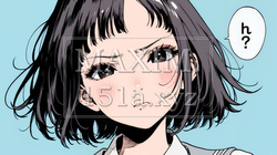 「はぁ？」と呆れた表情をしている女子高生 | 8205155-14487
