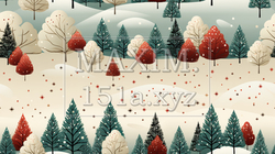 クリスマスツリーの連続パターン | 8220912-2550