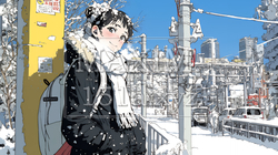 都市の雪景色 | 8247283-6468