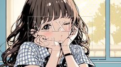 投げキッスをしている若い女性 | 8341636-6911
