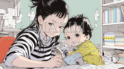 赤ん坊と母親 | 84578-12563