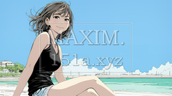 ビーチリゾートを旅行中の若い女性 | 8549230-9408