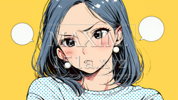 頬を膨らませ、腕を組んでイライラしている女性 | 8621738-8084