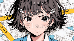 「はぁ？」と呆れた表情をしている女子高生 | 8623020-14488