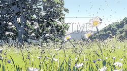 花が咲き乱れる春の野原 | 8626193-17022