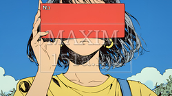 Noのレッドカードサインを出している女性｜891061-11688