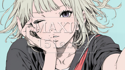 投げキッスをしている若い女性 | 8705735-6902