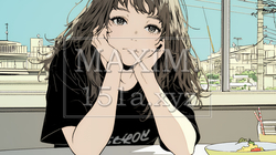 心配事があって食が進まない女性 | 8707379-8062