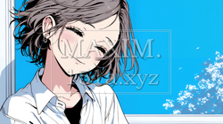 笑顔一杯の若い女性 | 8739409-6884