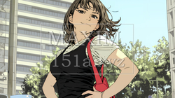 得意げな表情を浮かべている若い女性 | 8797036-14168