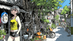 昭和のかおりが漂う町並み | 8832610-8967