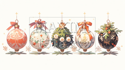 クリスマスツリーのオーナメントのプリファレンスシート | 8945188-1925