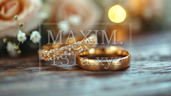 結婚式をイメージした白基調の背景画像 | 9061935-20153